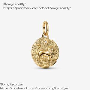 Pandora Lion Medallion Charm